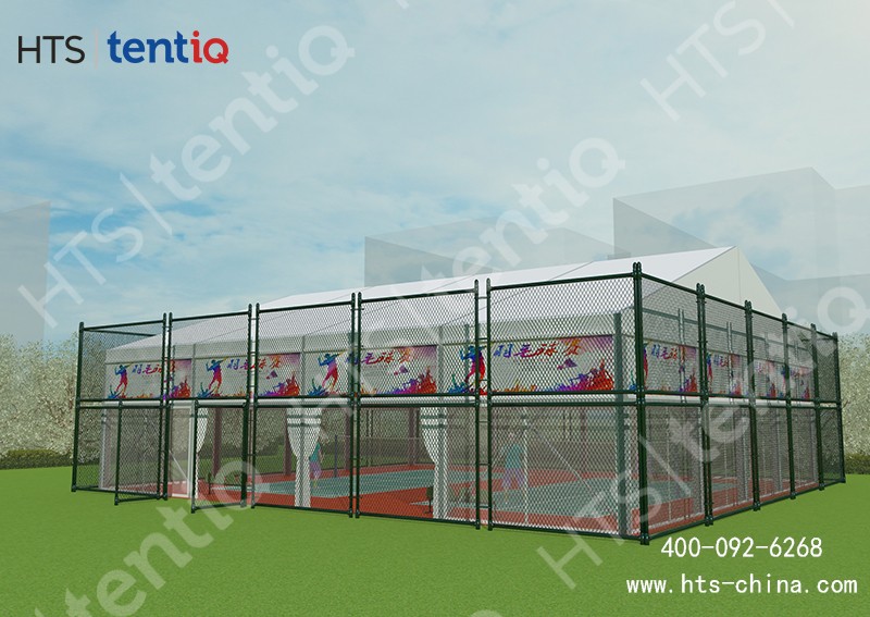 建造篷房羽毛球館有效提升體育場館的競爭力